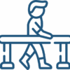 Icono de especialidad en rehabilitación – consulta online