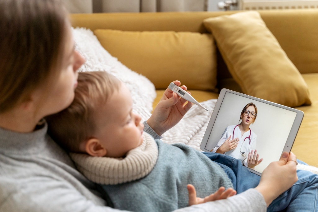 Consulta pediatrica urgente por fiebre